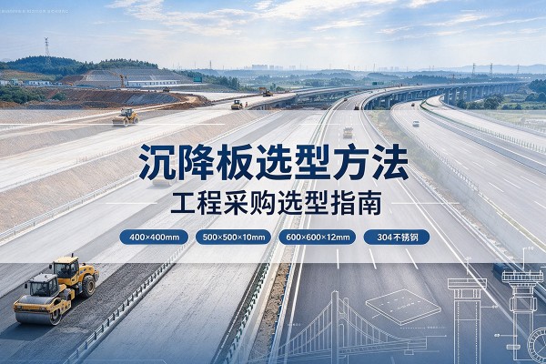 夹江沉降板选择方法