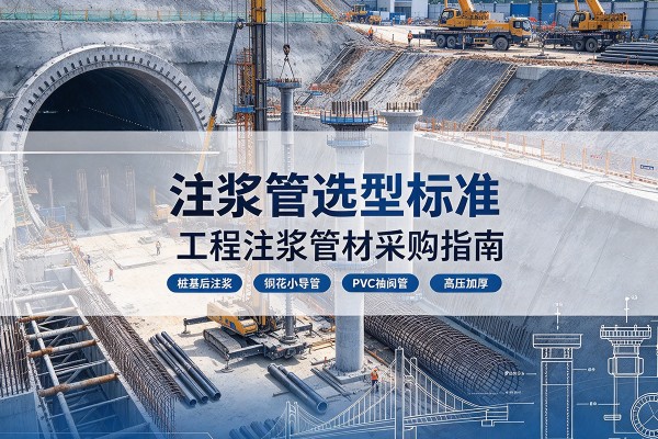 夹江注浆管选型标准