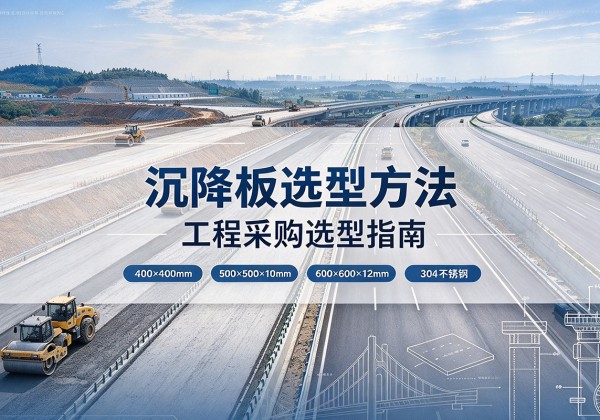 夹江沉降板选择方法