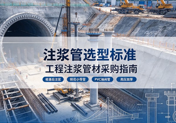 夹江注浆管选型标准